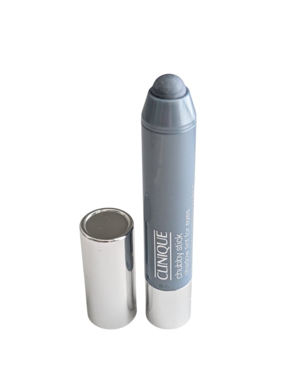 Clinique Chubby Stick Shadow Tint For Eyes Shade 10 Big Blue Full Size .10oz/3g